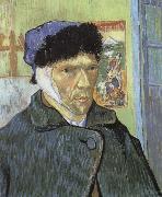 Vincent Van Gogh Self-Portrait with Bandaged Ear painting